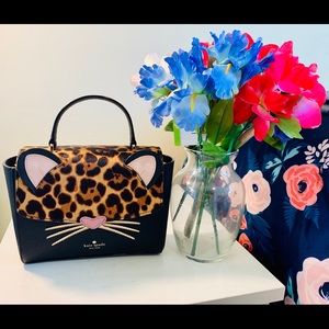Authentic Kate Spade Leopard Crossbody Bag